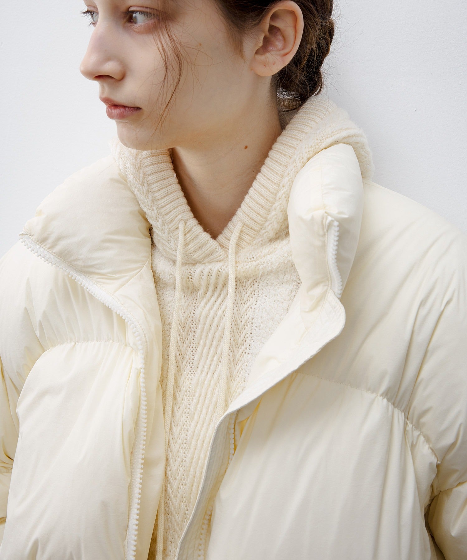 Hooded Fringe Knit Dress