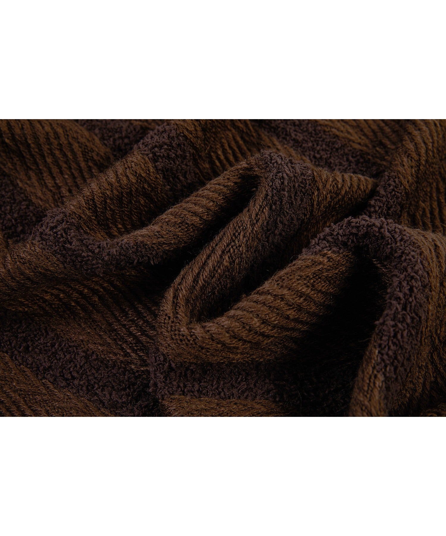 Hooded Fringe Knit Dress