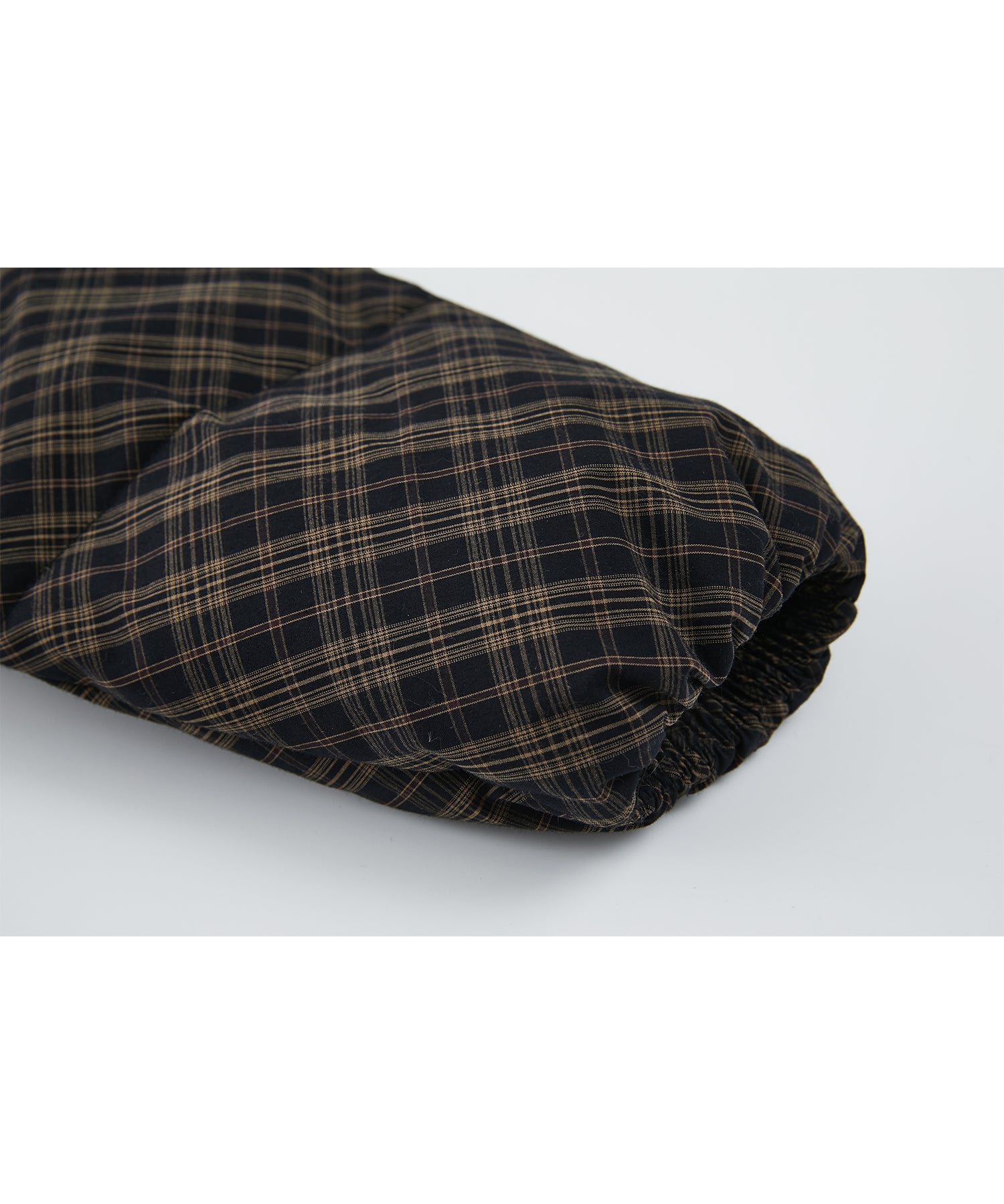 Check Pattern Down Coat
