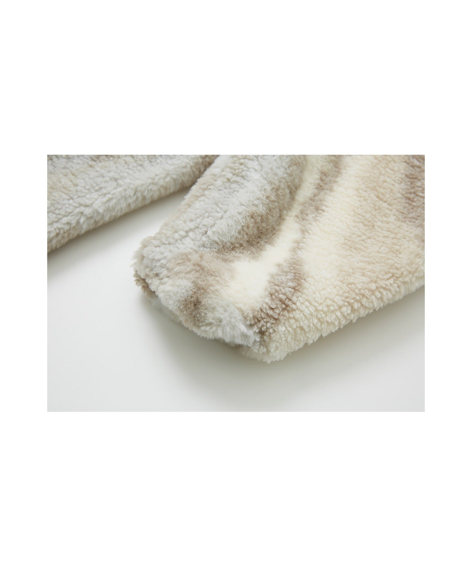 Nuance Jacquard Oversized Long Coat