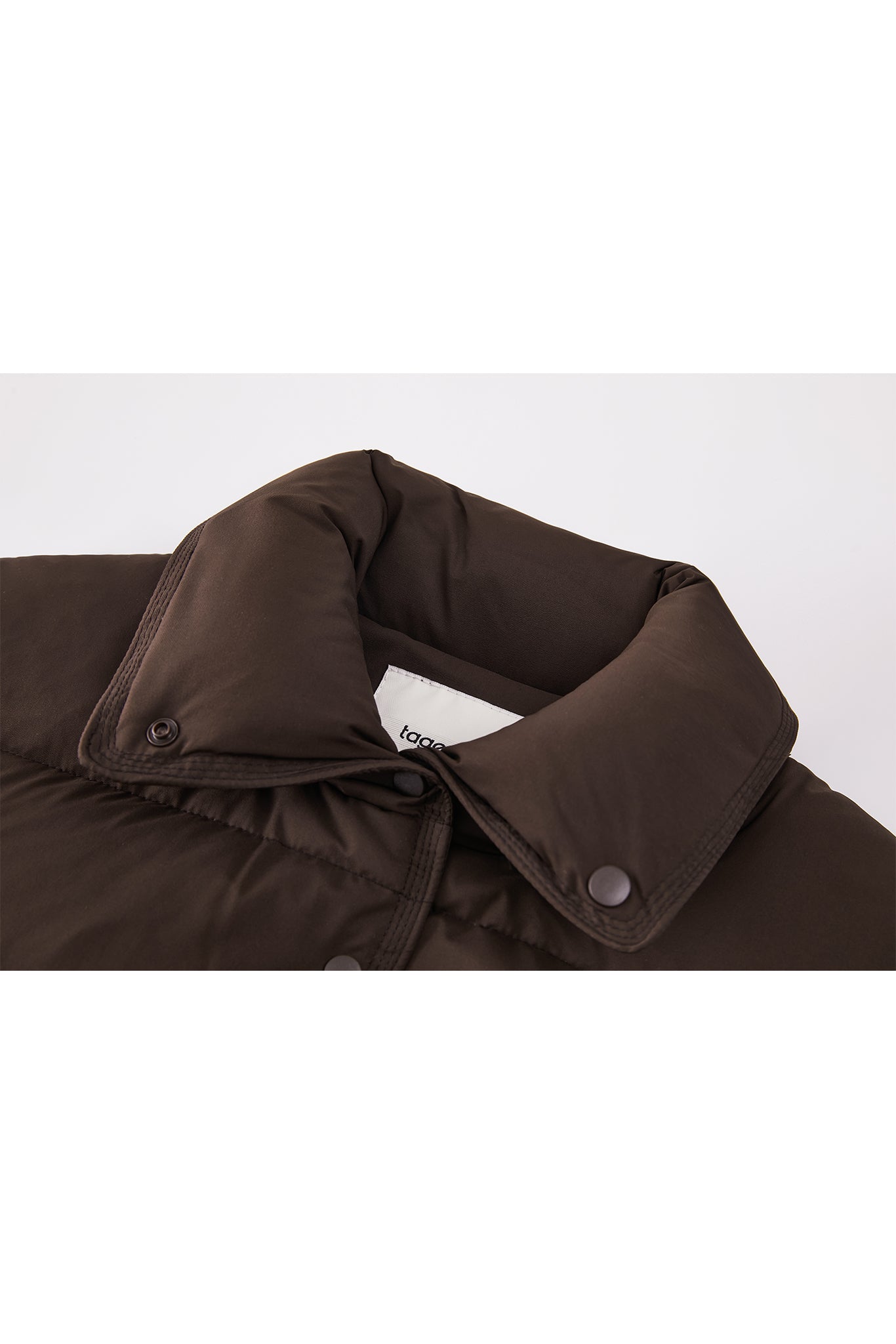 Cropped Puffer Vest with Moldable Neckline