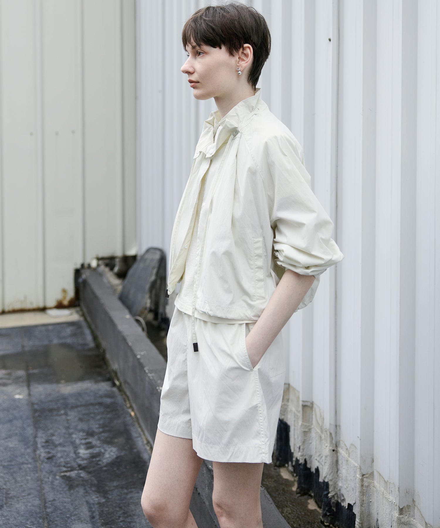 UV Protection Drawstring Minimal Shorts