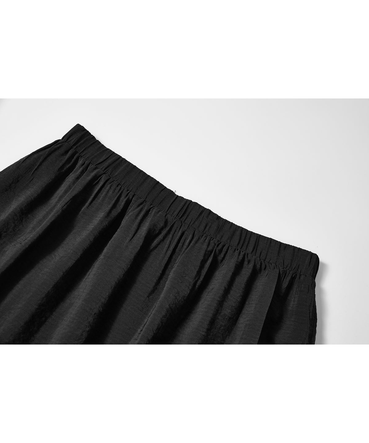 「9月下旬出荷予定」Layered Frill Hem Easy Long Skirt