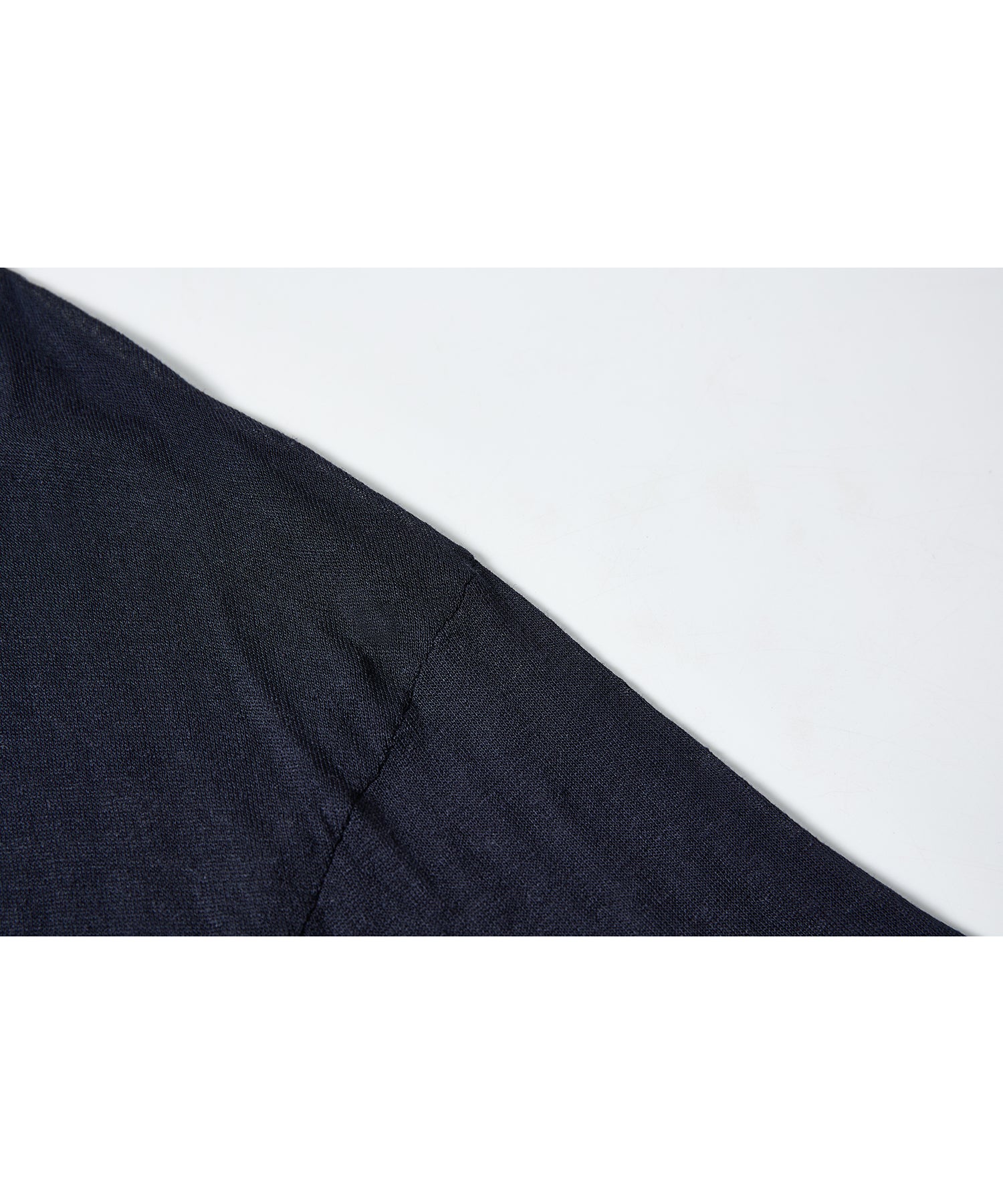 「9月下旬出荷予定」Drape Neck Sheer Loose Knit Top