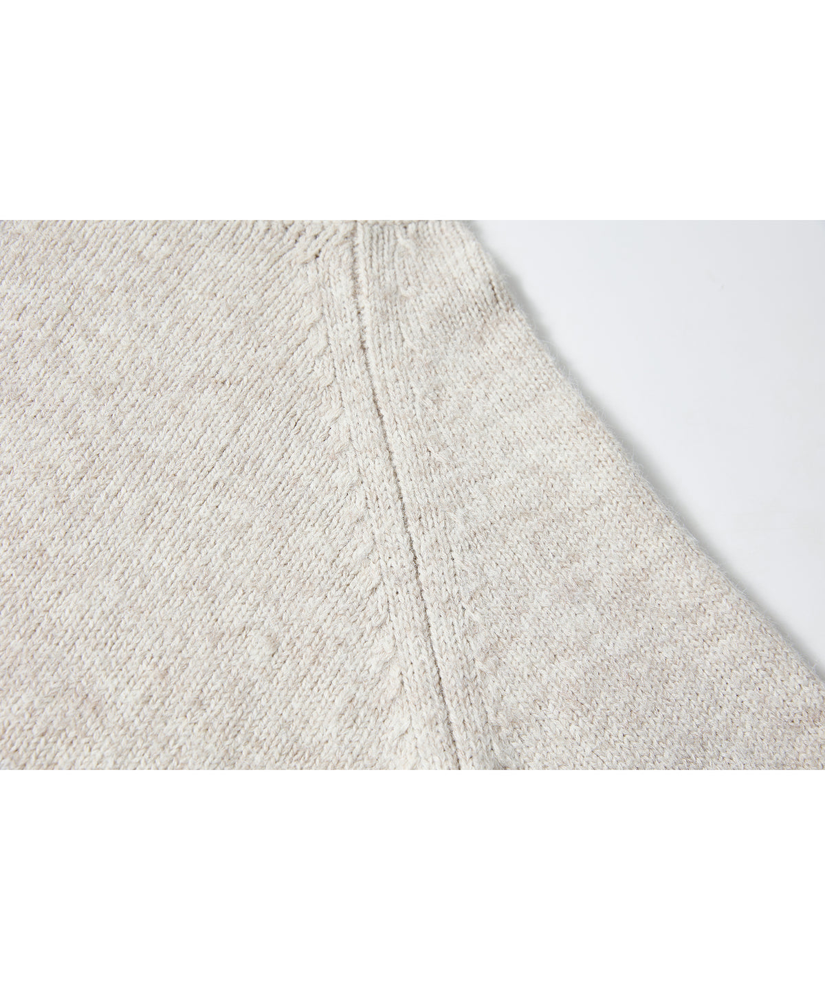 「11月下旬出荷予定」Turtleneck Raglan Knit Sweater