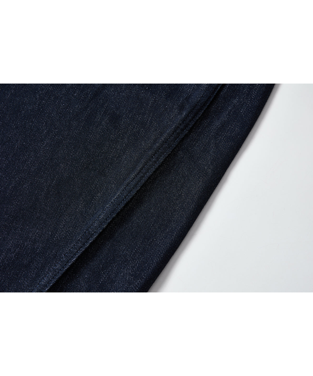 「10月下旬出荷予定」Side-Seam Detail Wide Denim Pants
