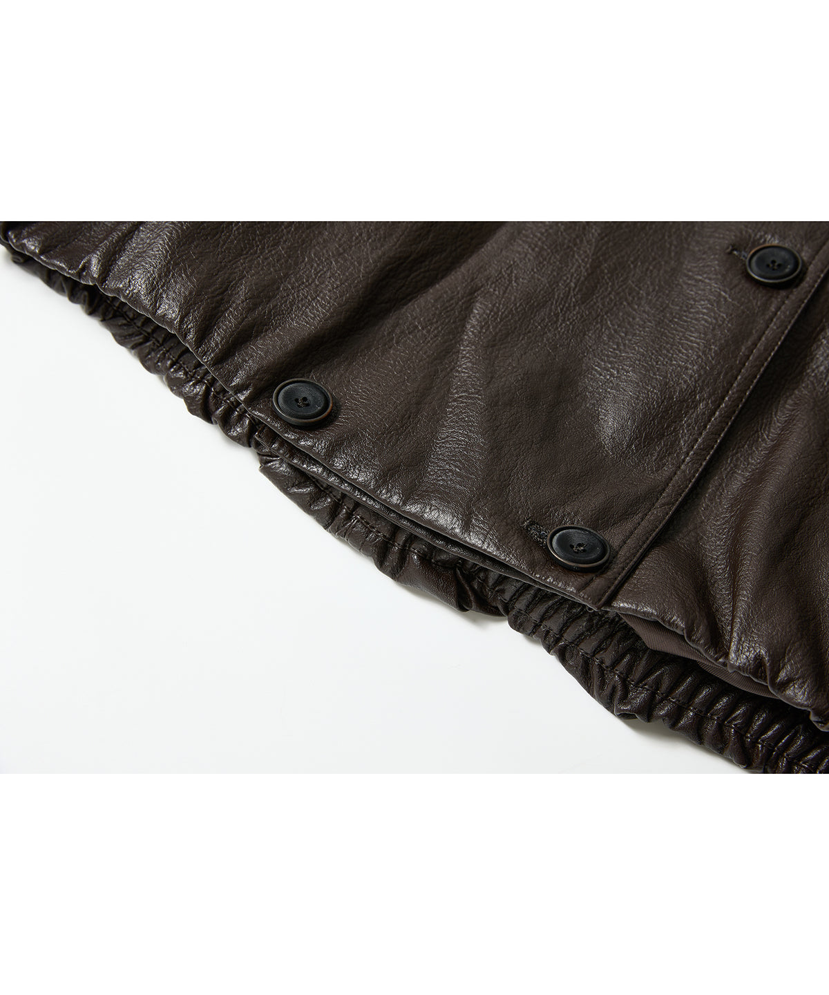 「10月下旬出荷予定」Corduroy Collar Docking Short Blouson Jacket