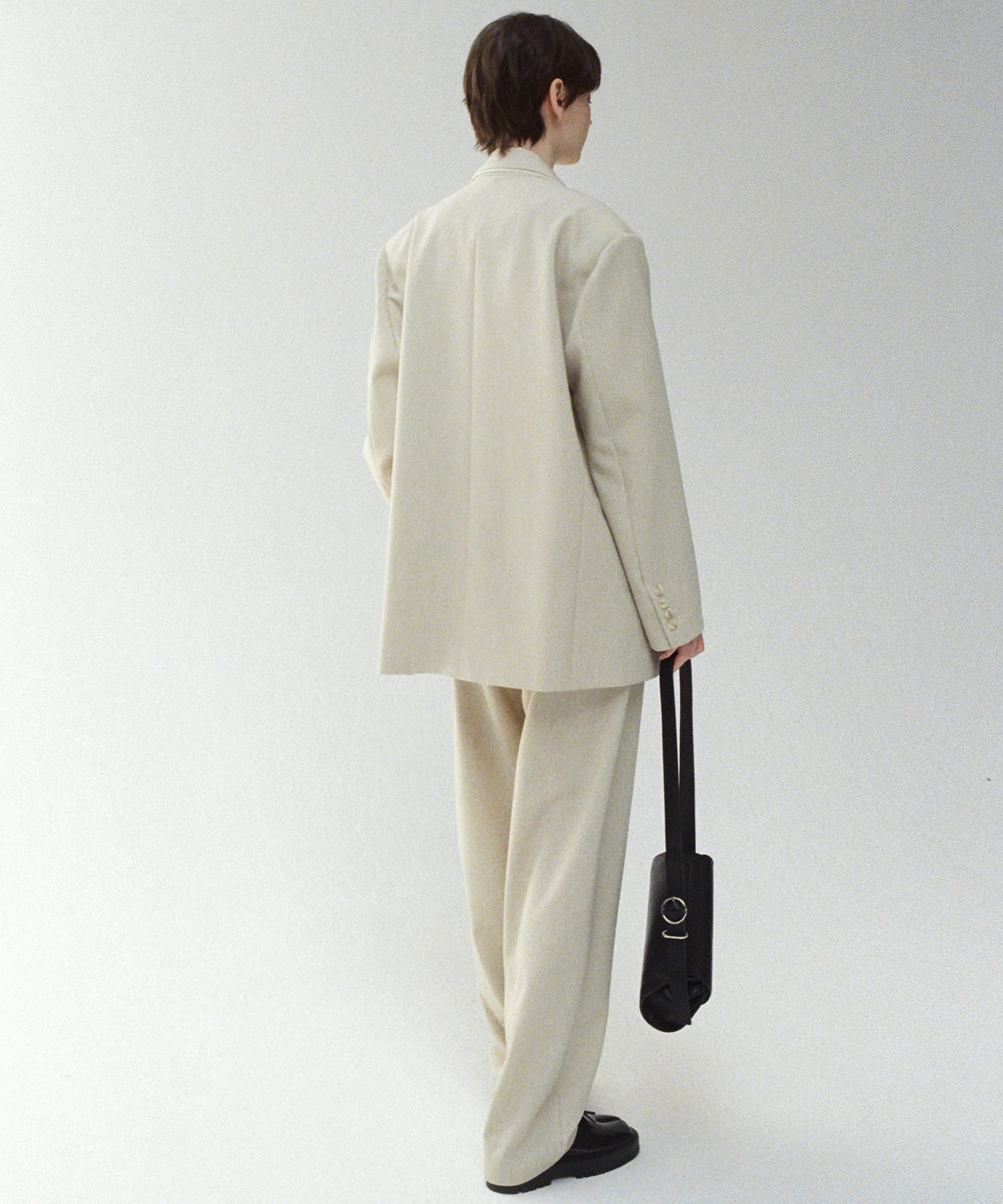 Mid-Rise Tapered Trousers