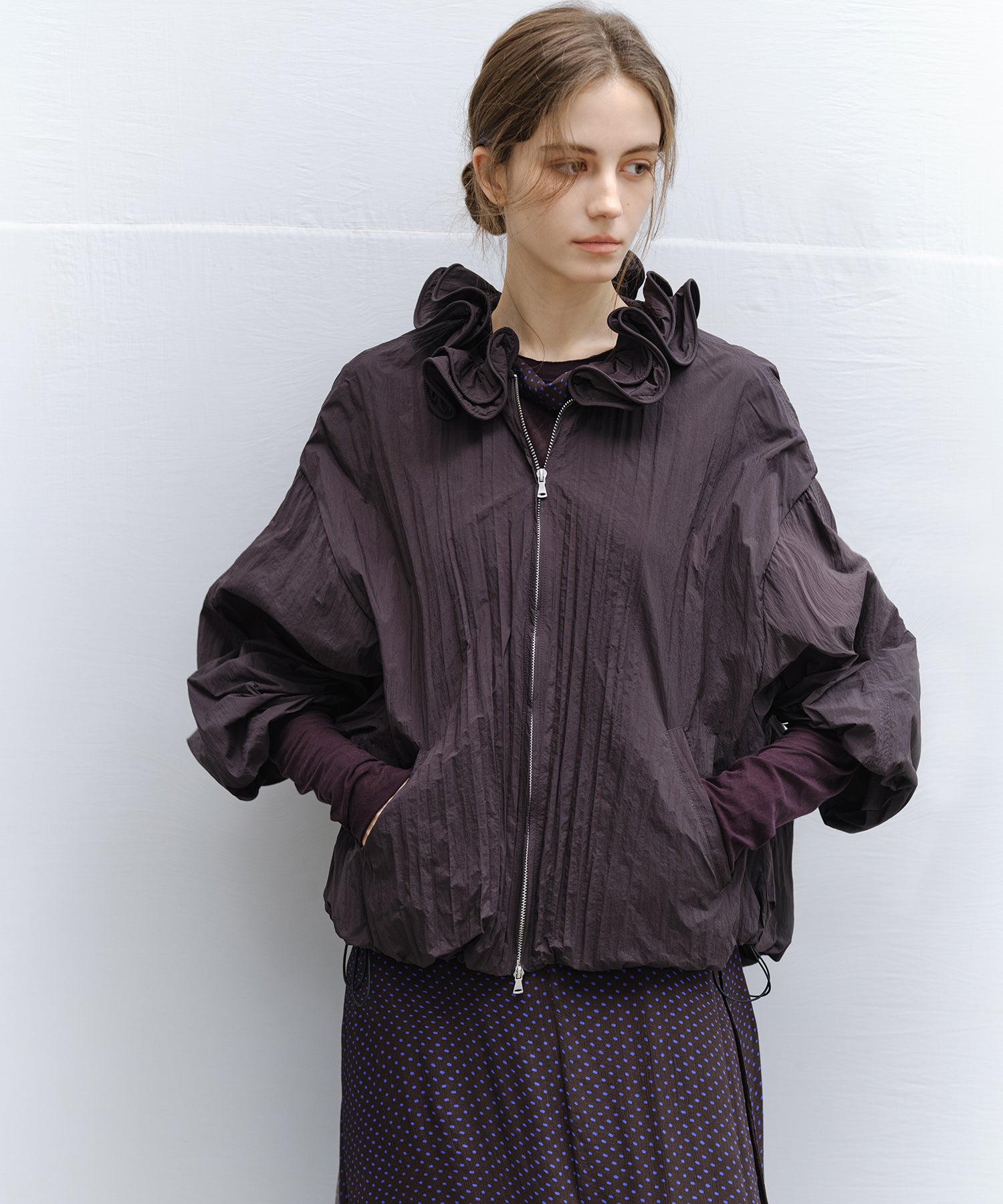 UPF50+ Frill Collar Light Jacket