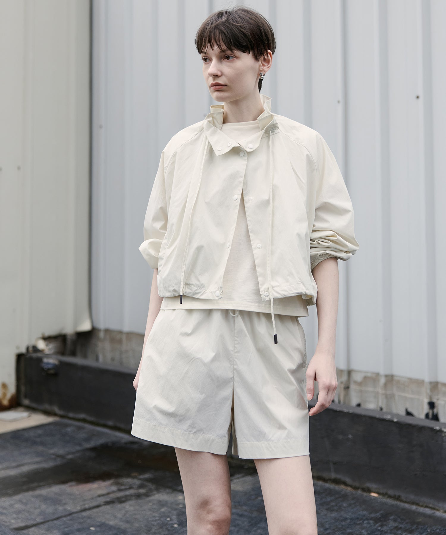 UV Protection Drawstring Minimal Shorts