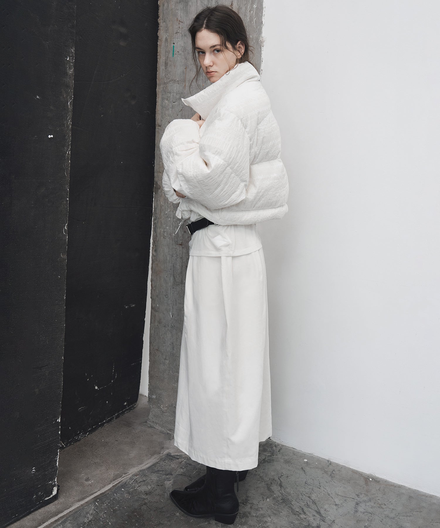 Textured Lightweight Down Jacket