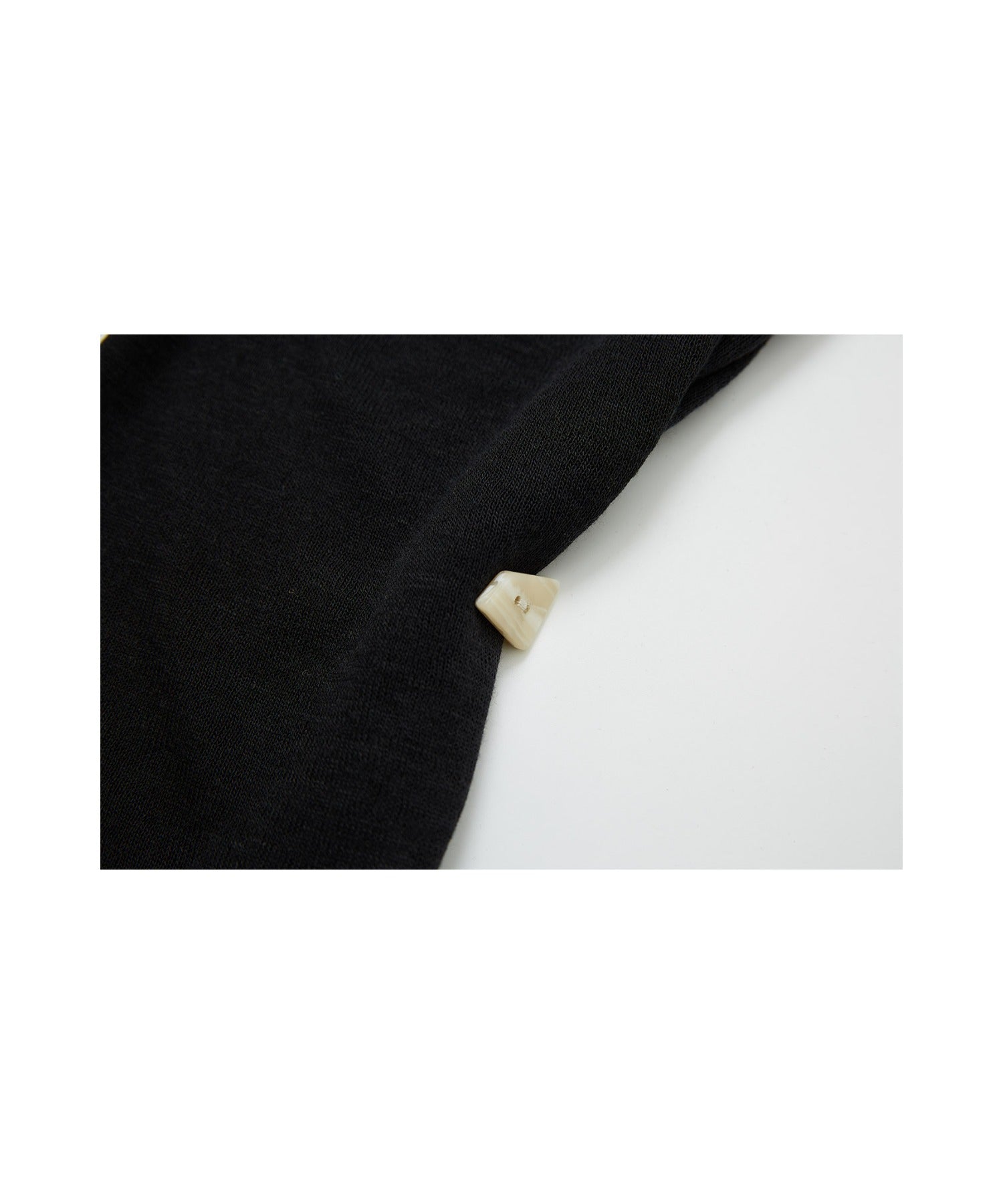 Sheer Knit Flare Sleeve Long Tee