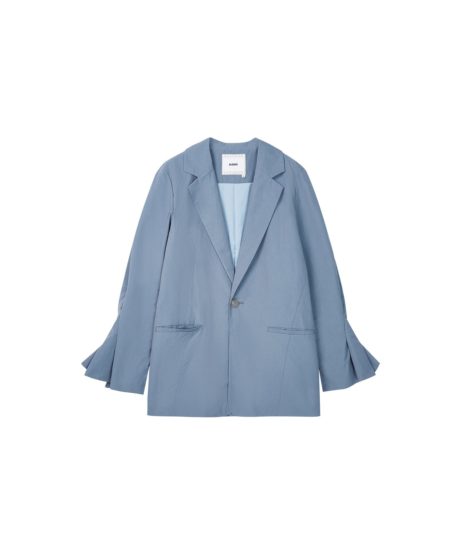 Sleeve-Tucked Single Jacket
