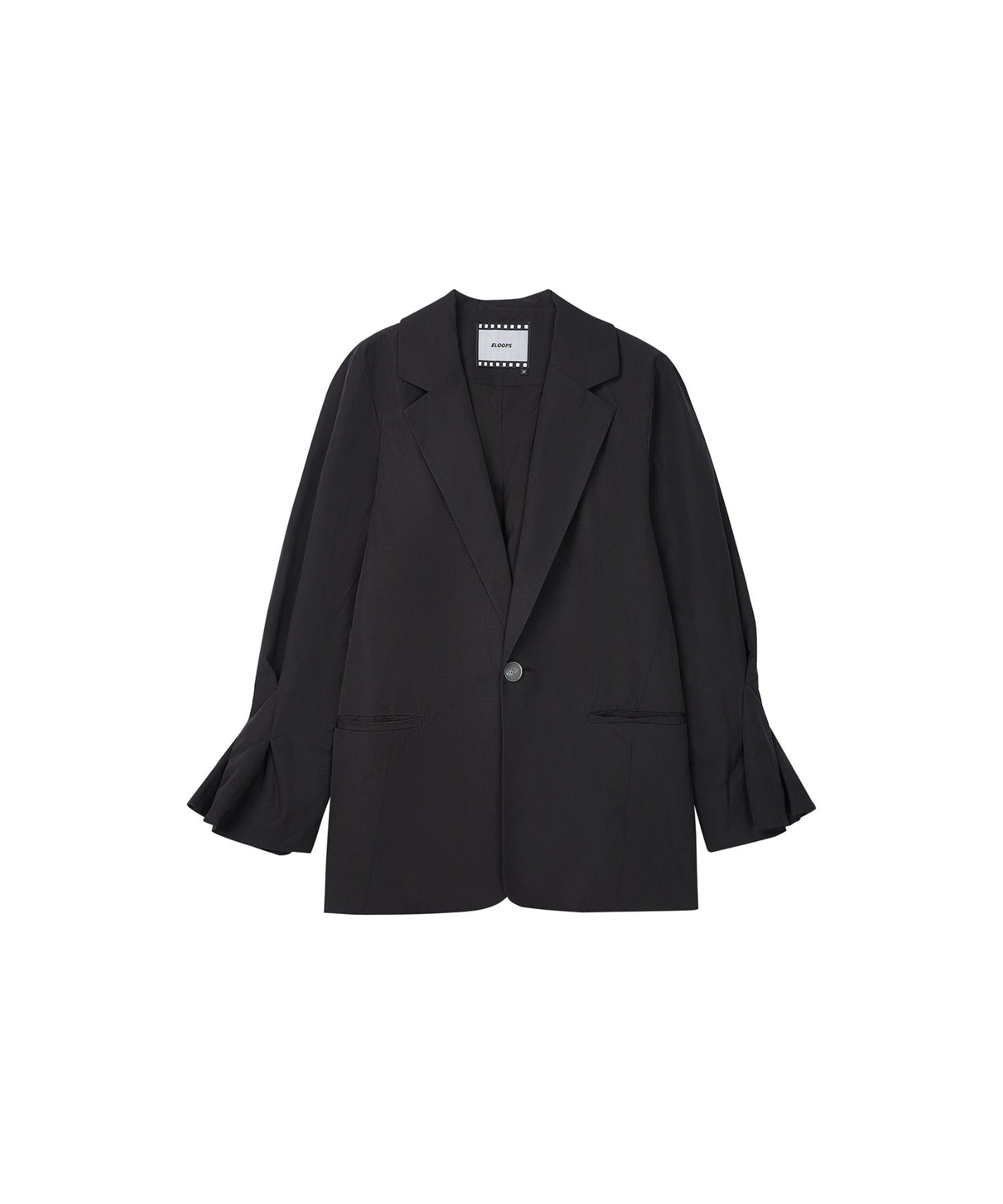 Sleeve-Tucked Single Jacket