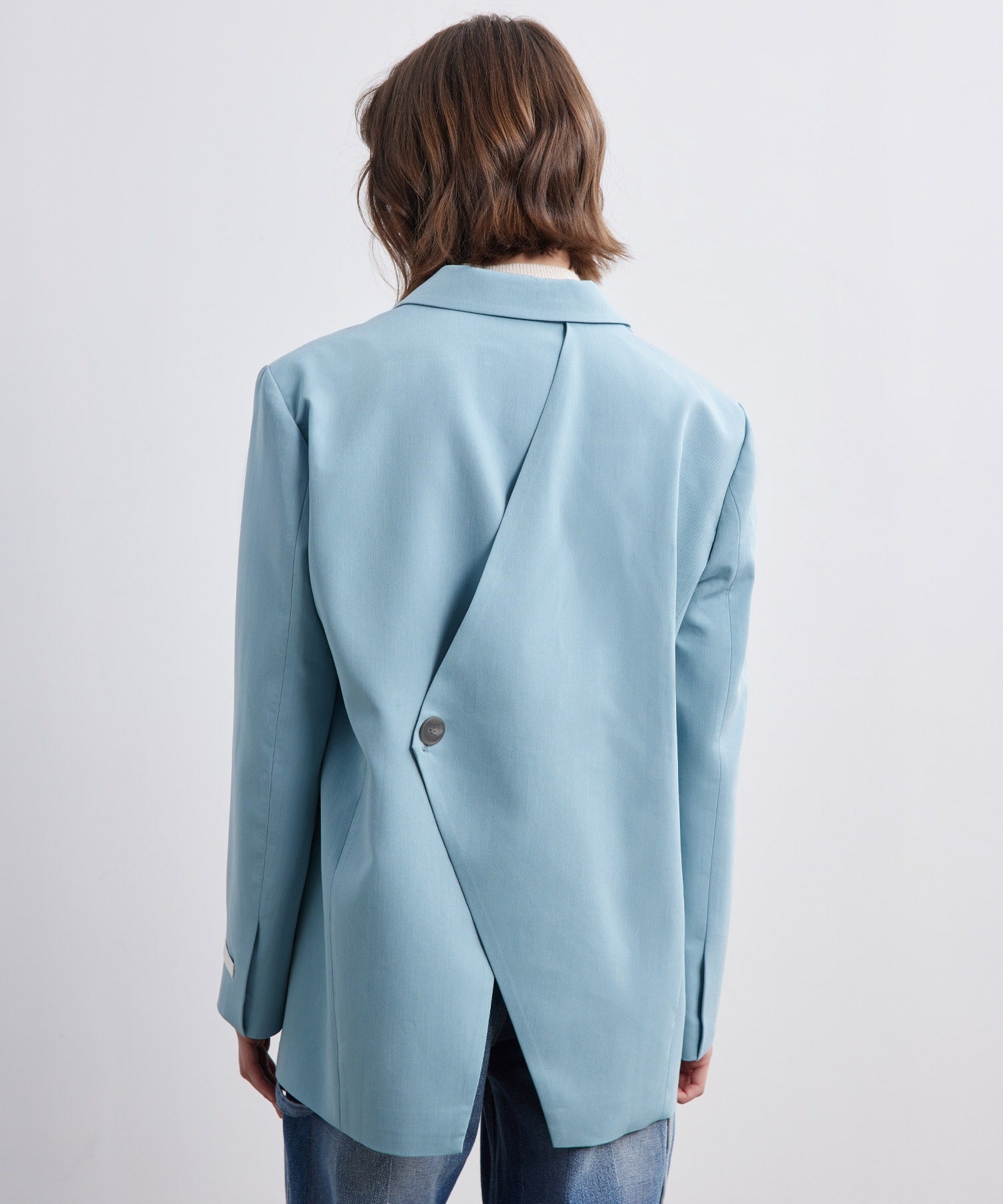 Back-Open Single Jacket