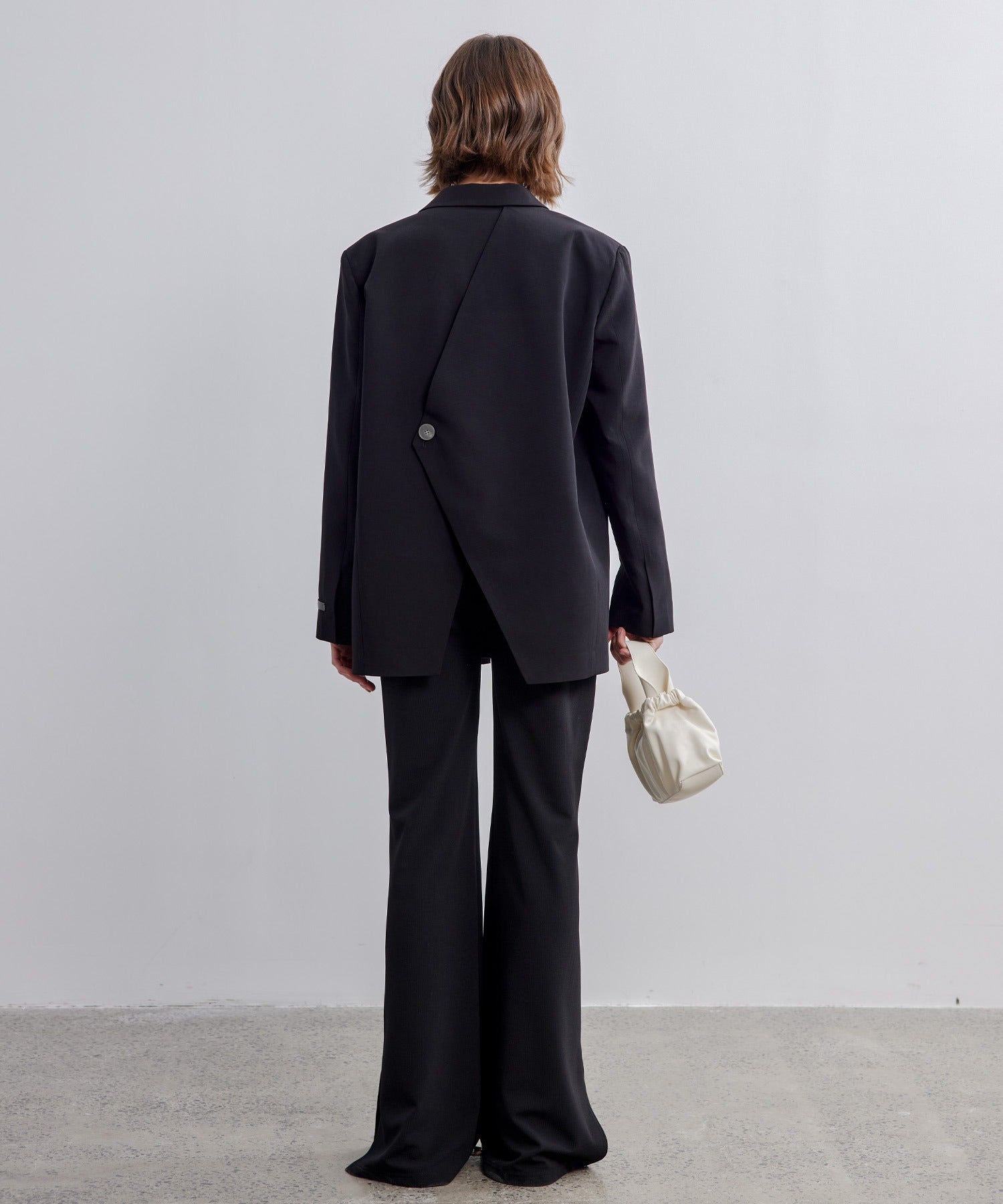 Back-Open Single Jacket