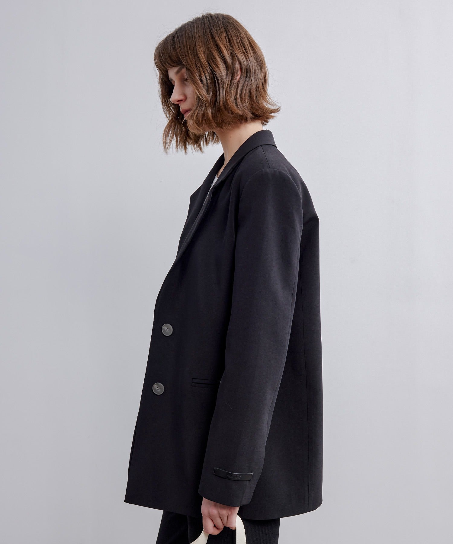 Back-Open Single Jacket