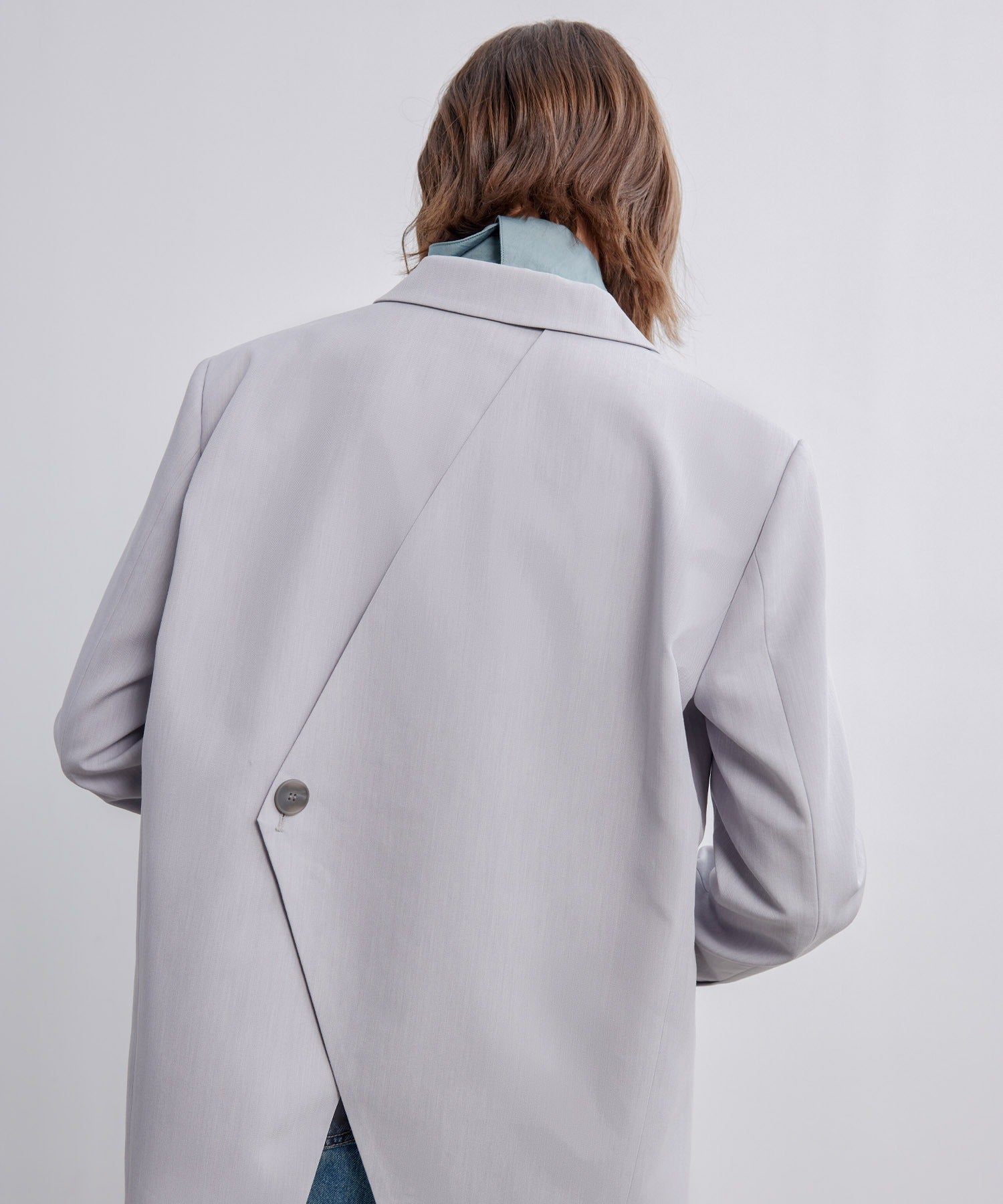 Back-Open Single Jacket