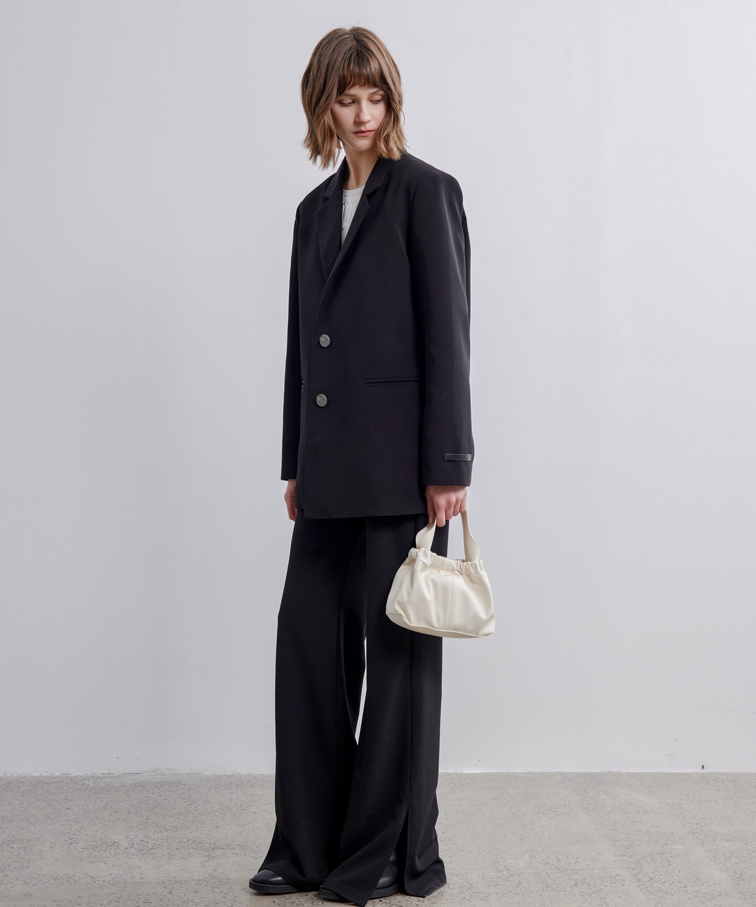 Back-Open Single Jacket