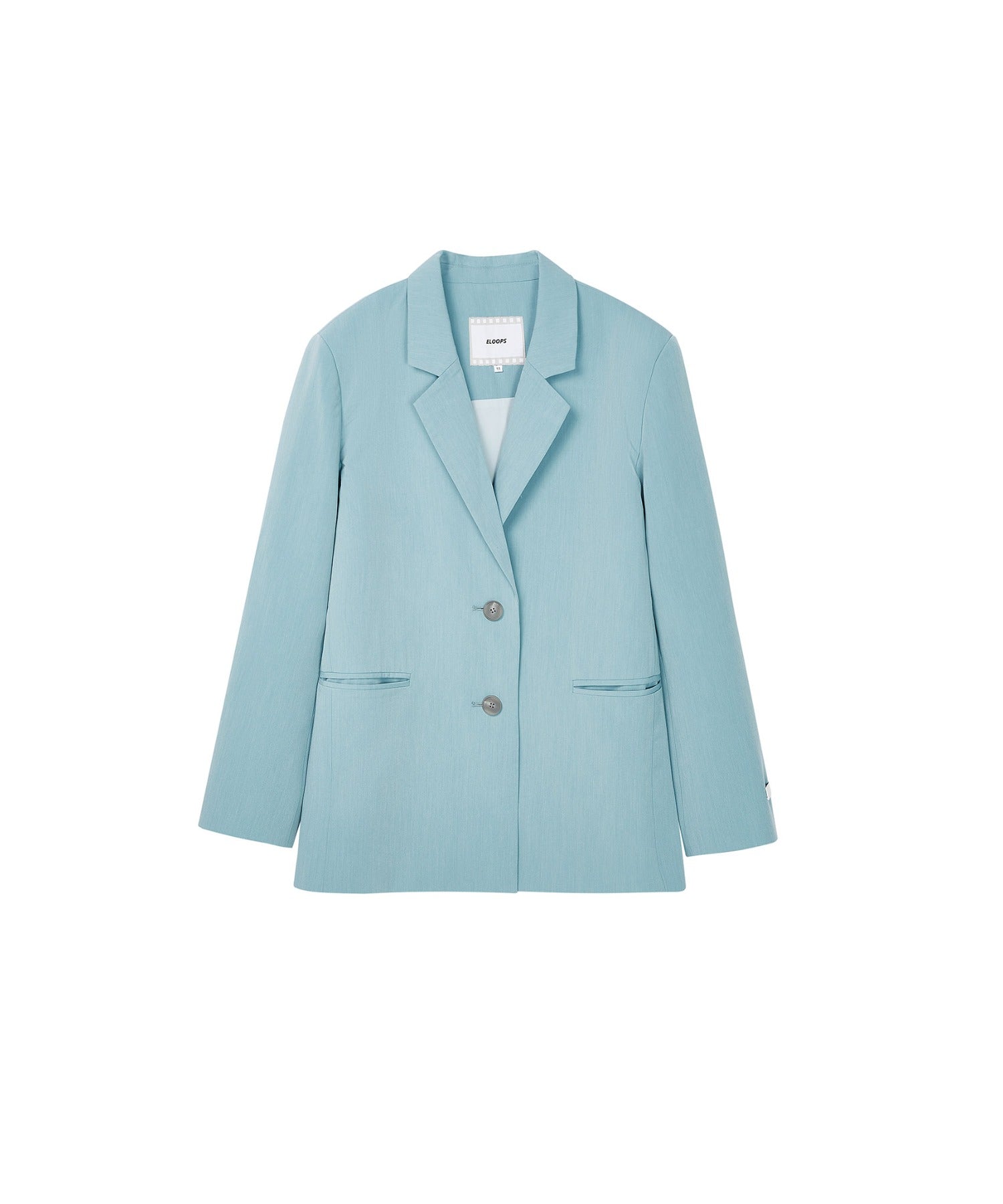 Back-Open Single Jacket