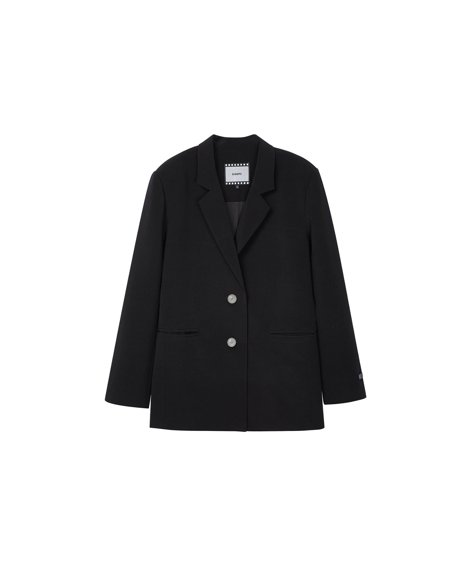 Back-Open Single Jacket