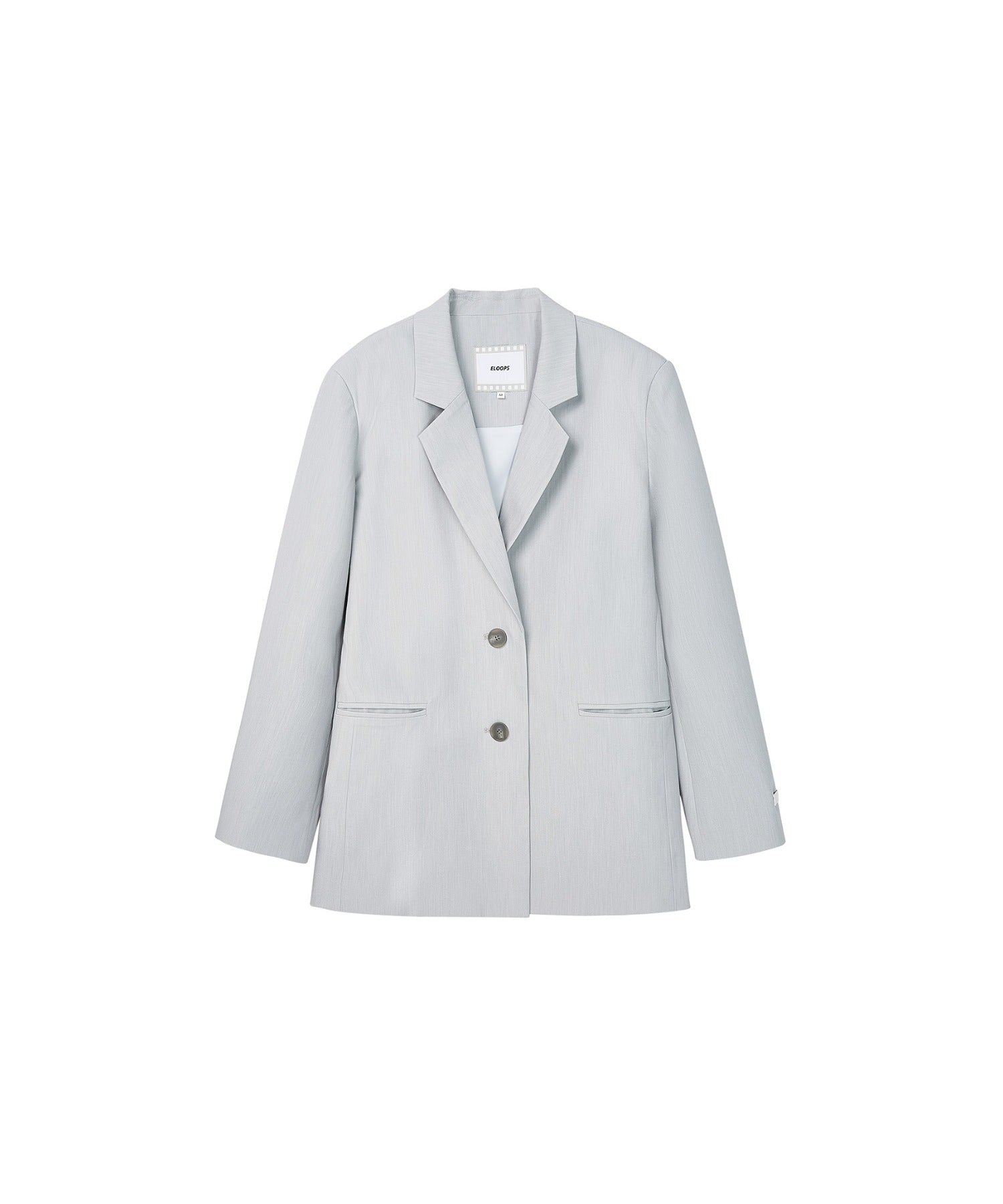 Back-Open Single Jacket