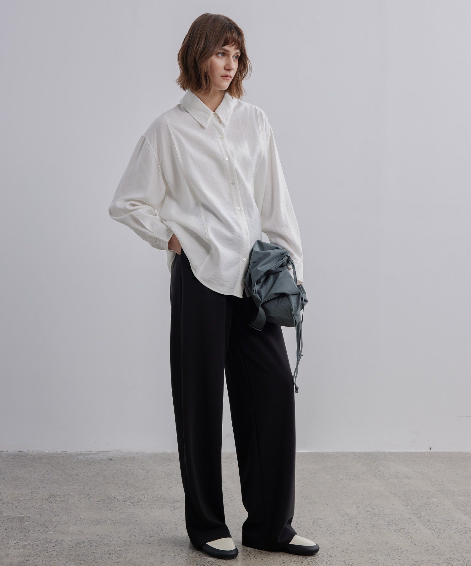 2-Way Lightweight Crinkle Shirt