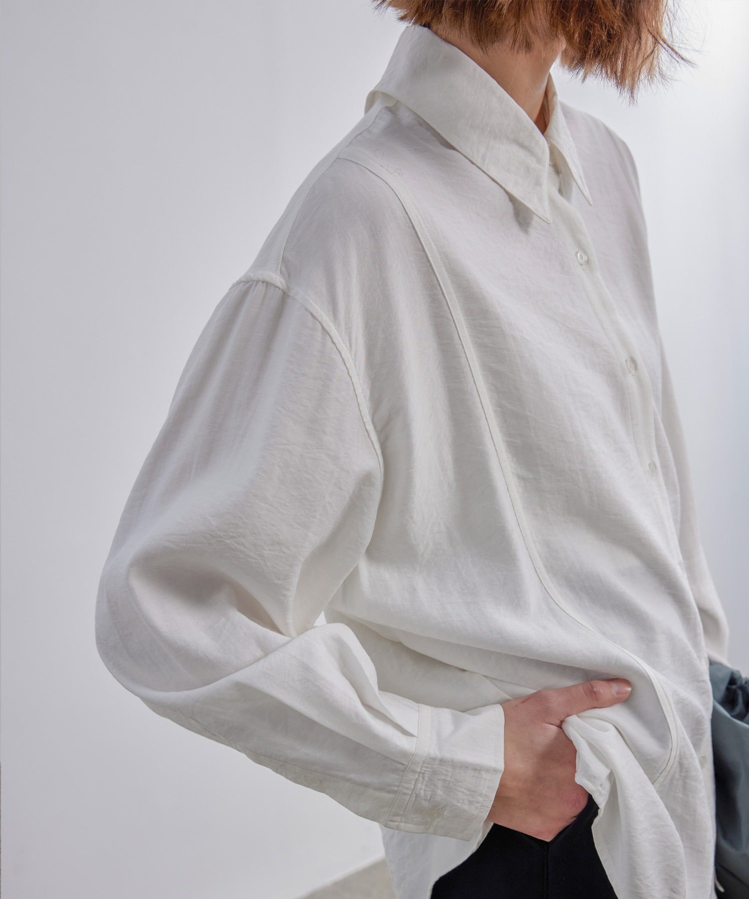 2-Way Lightweight Crinkle Shirt