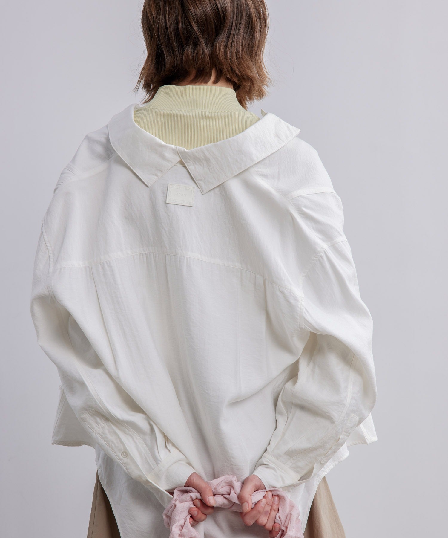 2-Way Lightweight Crinkle Shirt