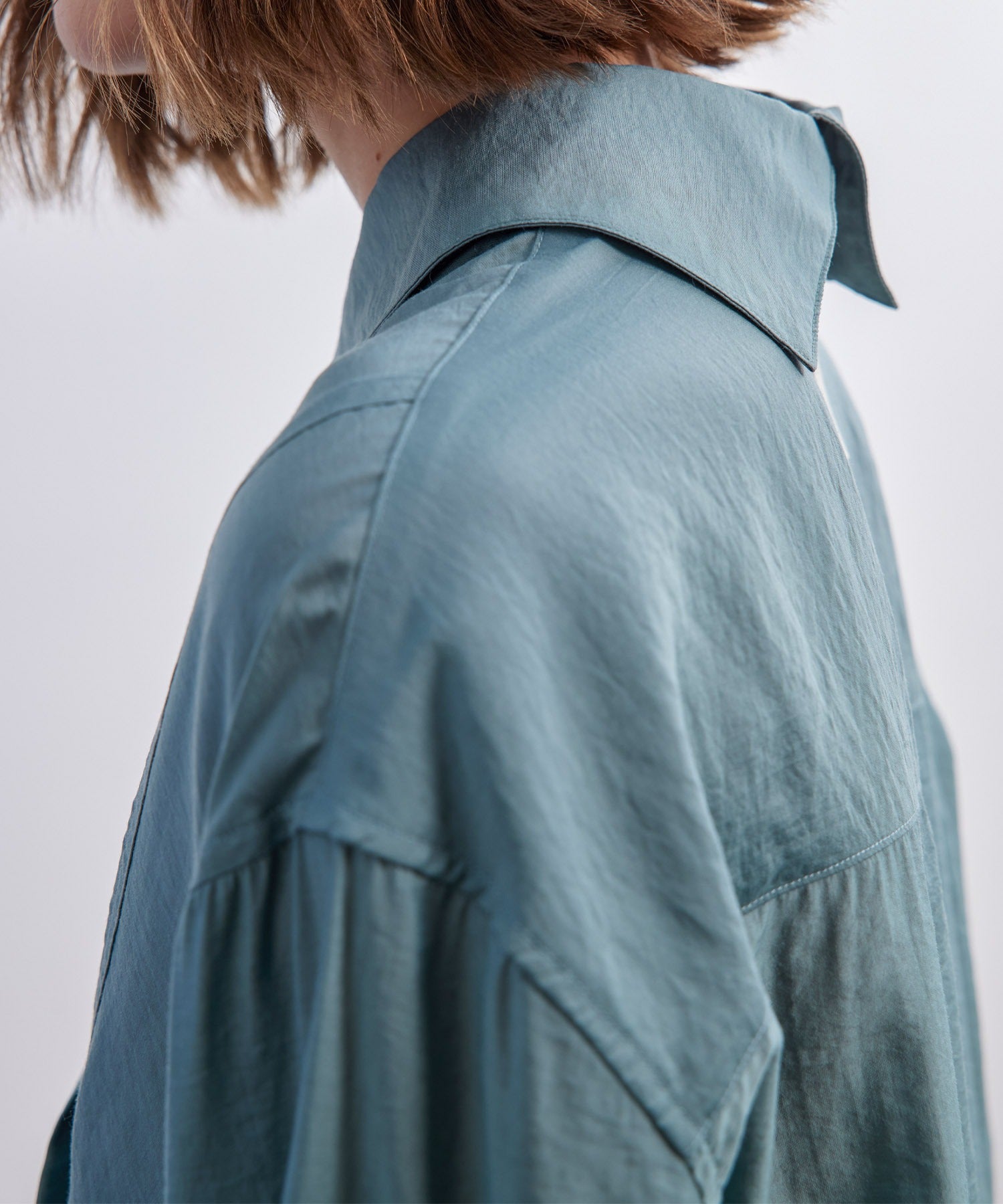 2-Way Lightweight Crinkle Shirt