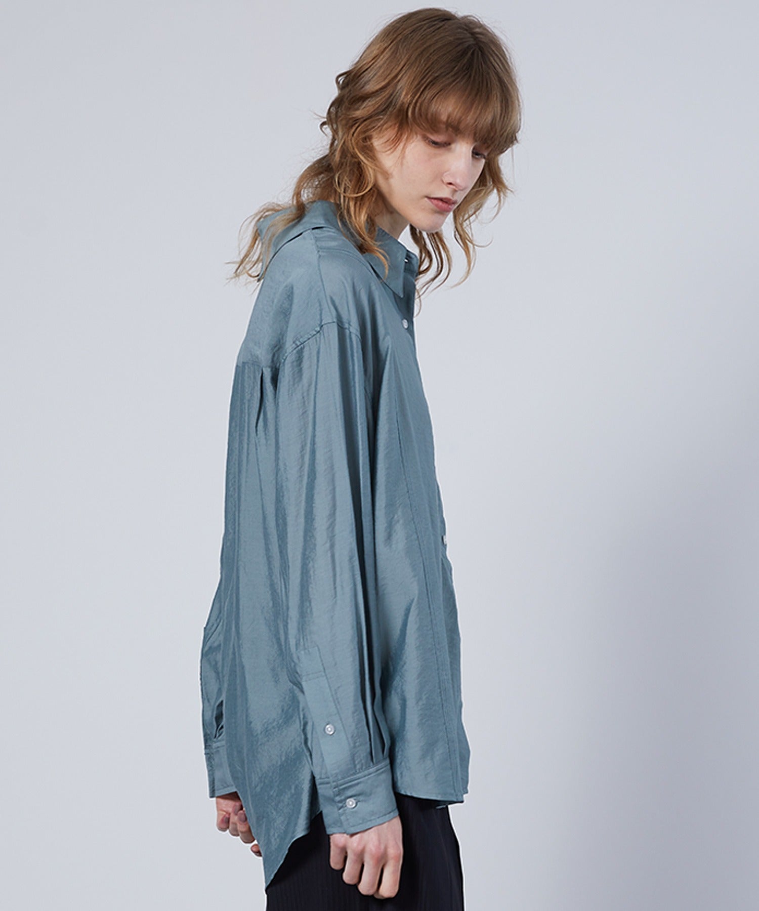 2-Way Lightweight Crinkle Shirt