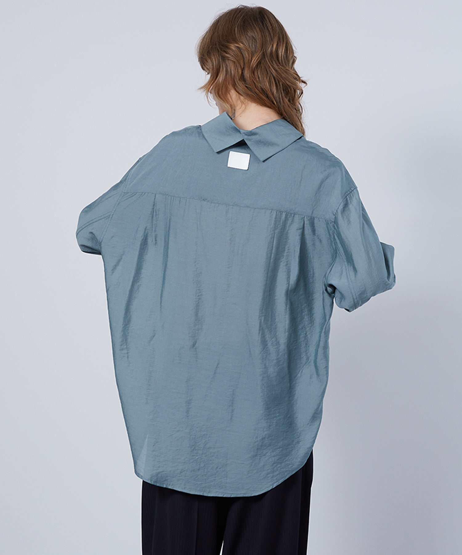 2-Way Lightweight Crinkle Shirt