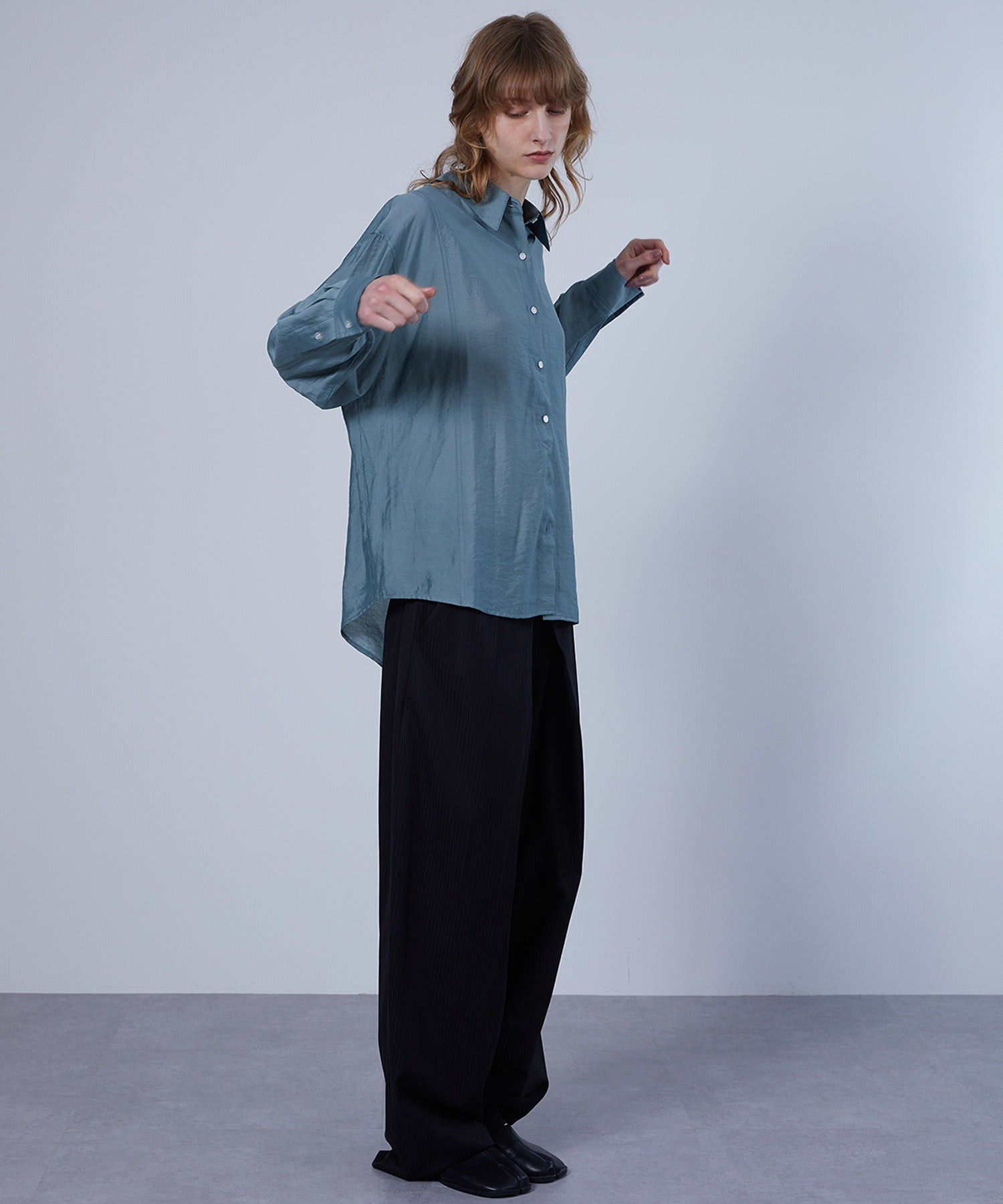 2-Way Lightweight Crinkle Shirt