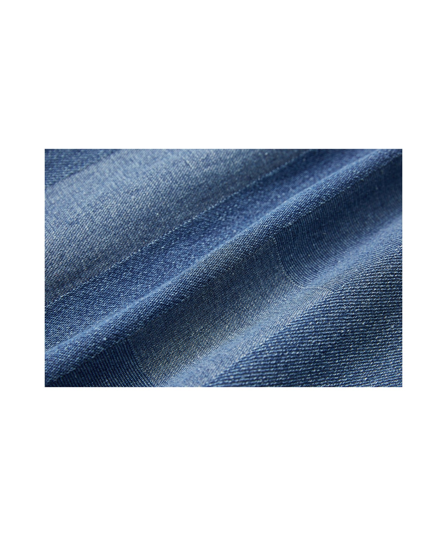 Patchwork-like Vintage Wash Denim Pants