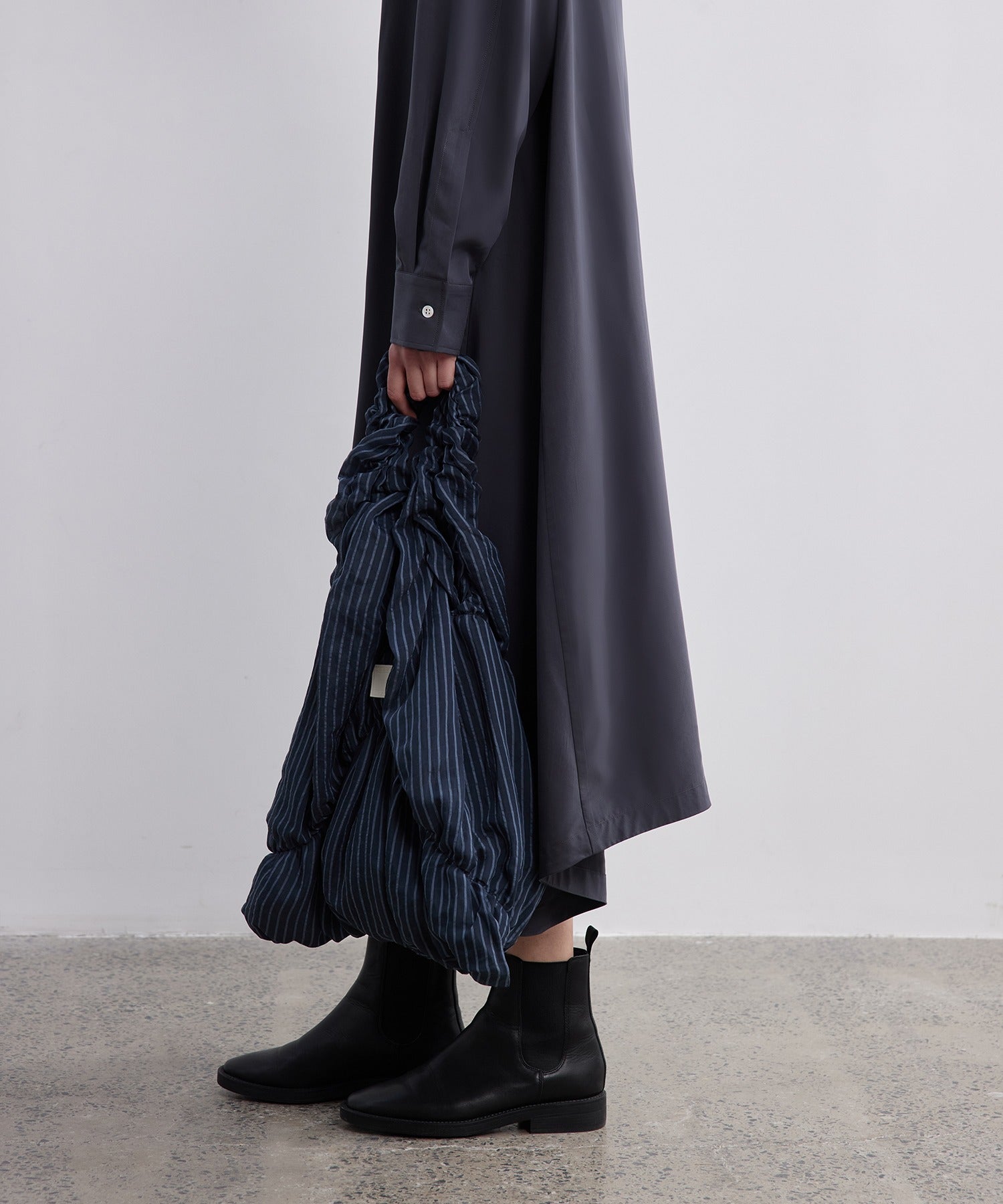 Irregular Hem Shirt Dress