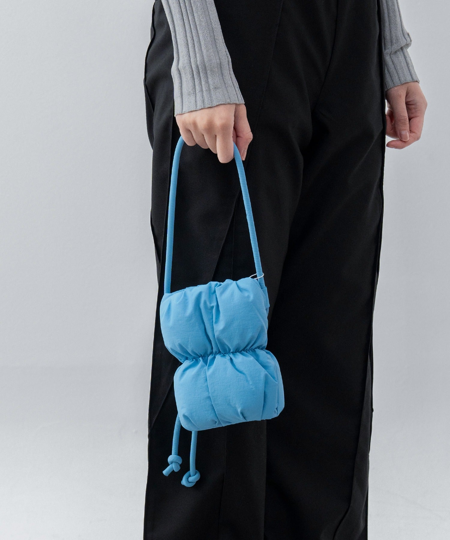 Adjustable Shoulder Quilted Puff Mini Bag