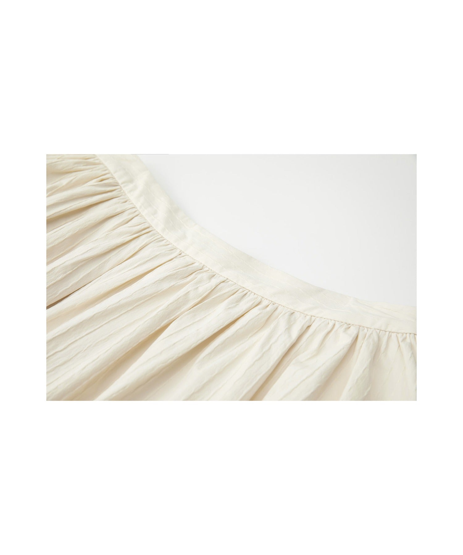 Fringe Panel Textured A-Line Maxi Skirt