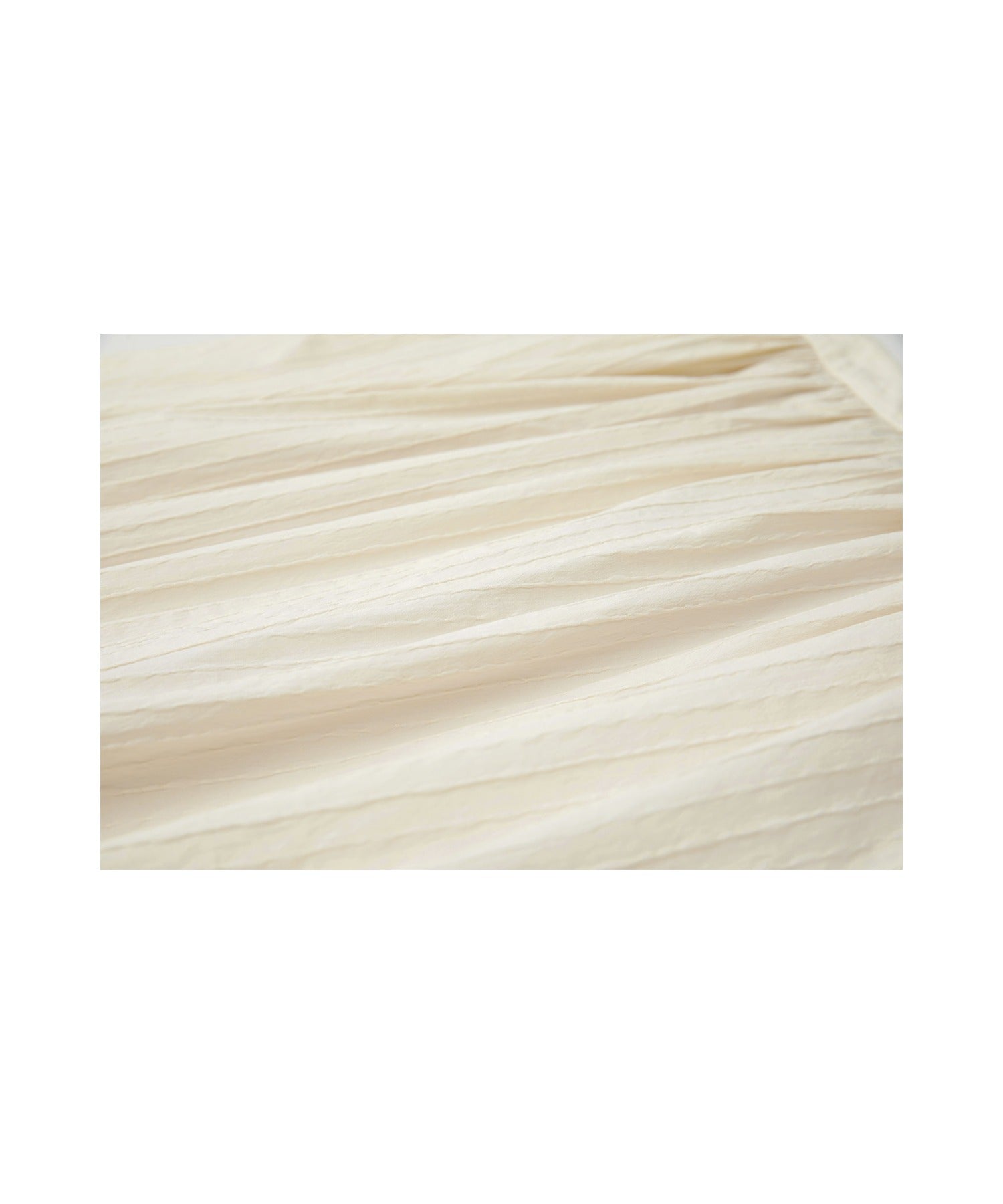 Fringe Panel Textured A-Line Maxi Skirt