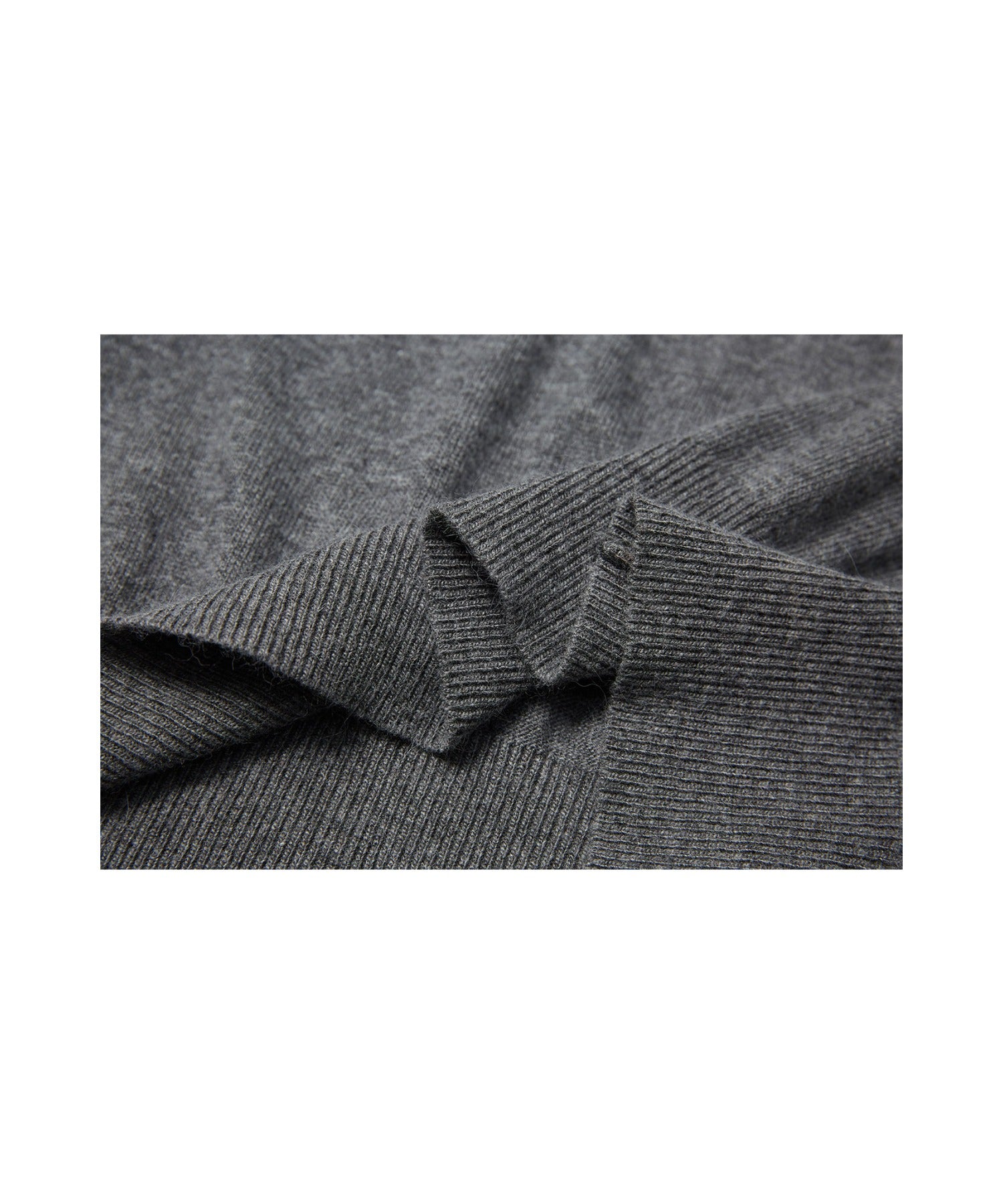 Crew Neck Fitted Knit T-Shirt / Pullover