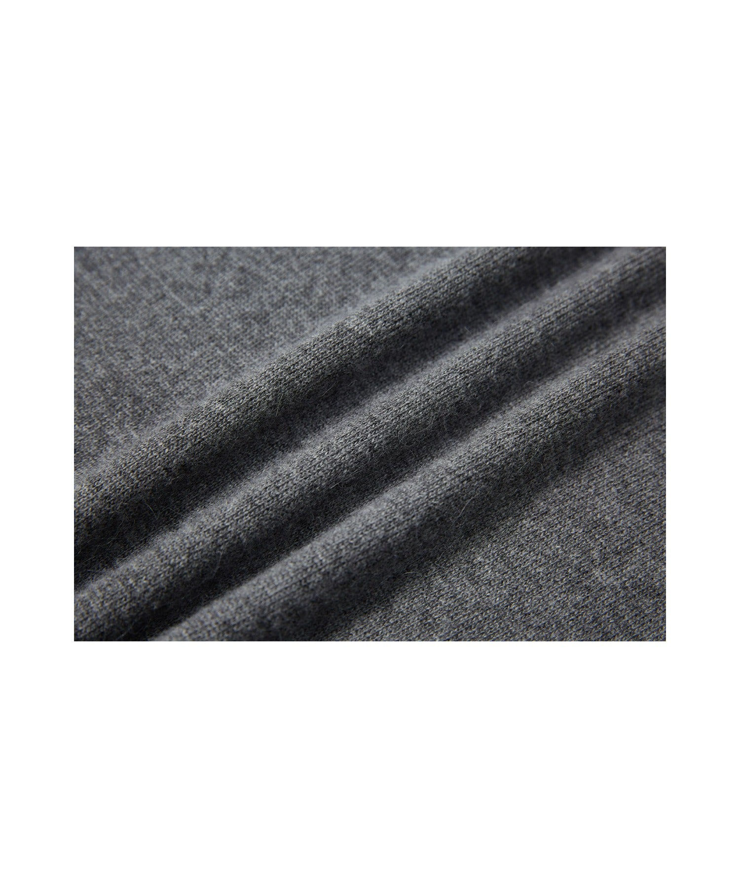 Crew Neck Fitted Knit T-Shirt / Pullover