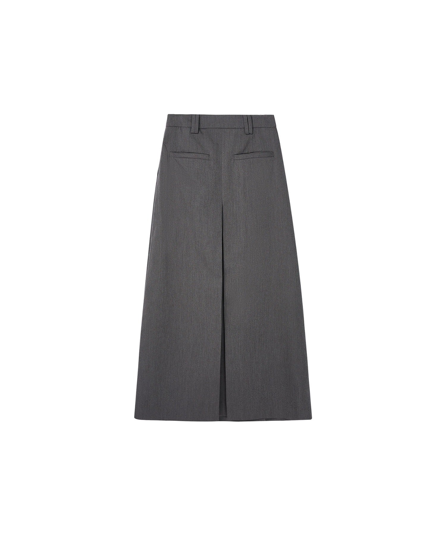 Front Tuck Flared Skirt
