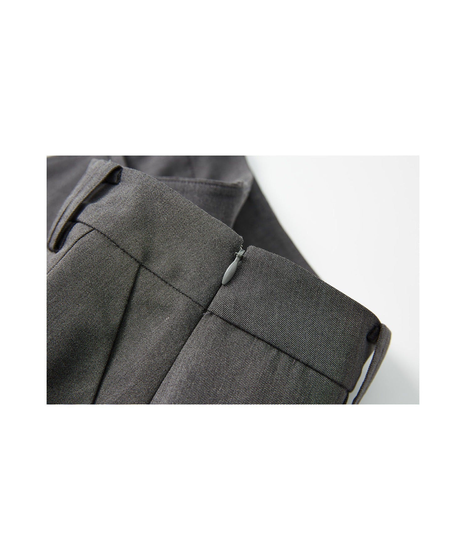 Front Tuck Flared Skirt