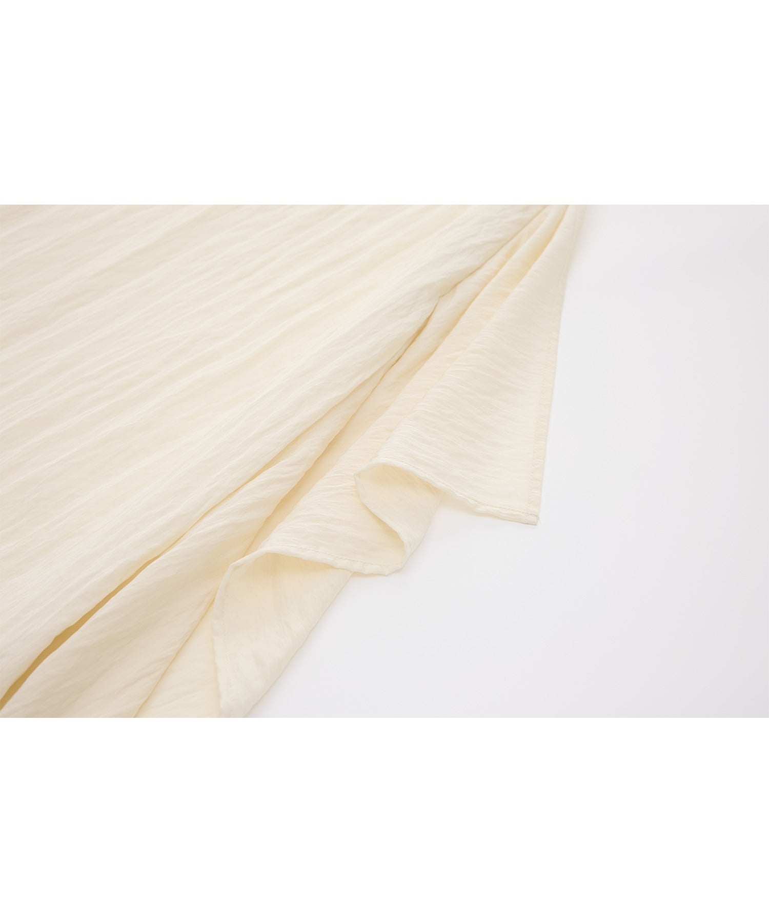 Side Frill Drape Skirt