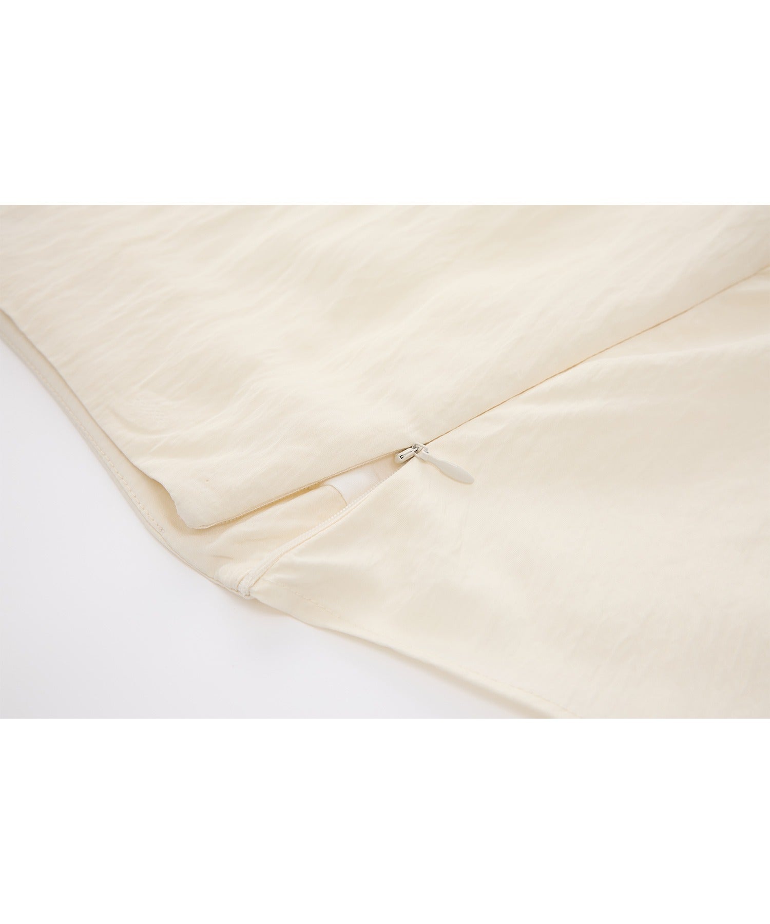 Side Frill Drape Skirt