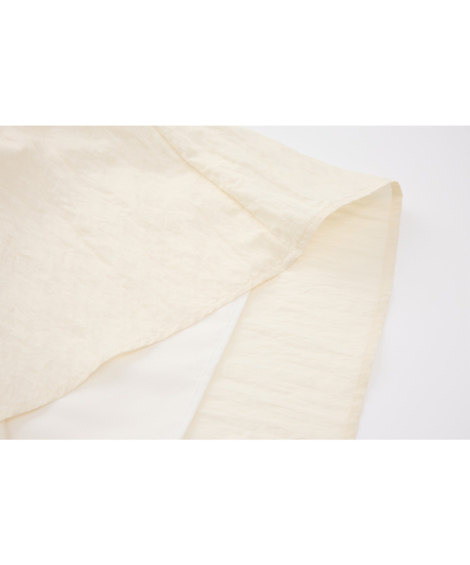 Side Frill Drape Skirt
