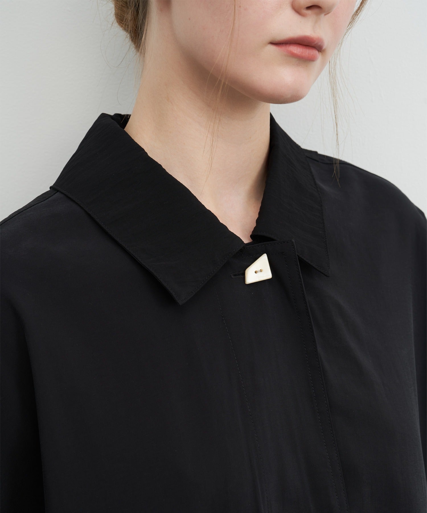 Boxy Silhouette Layered Shirt