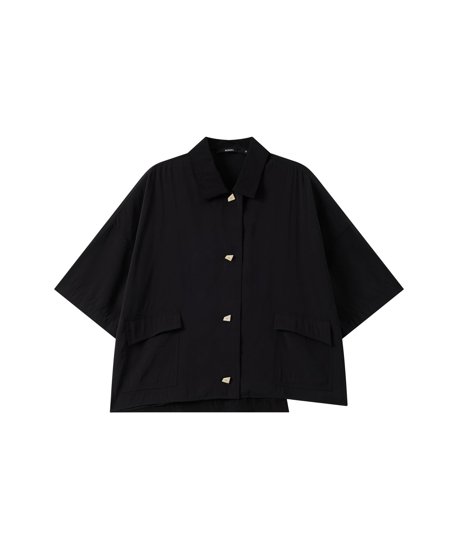 Boxy Silhouette Layered Shirt