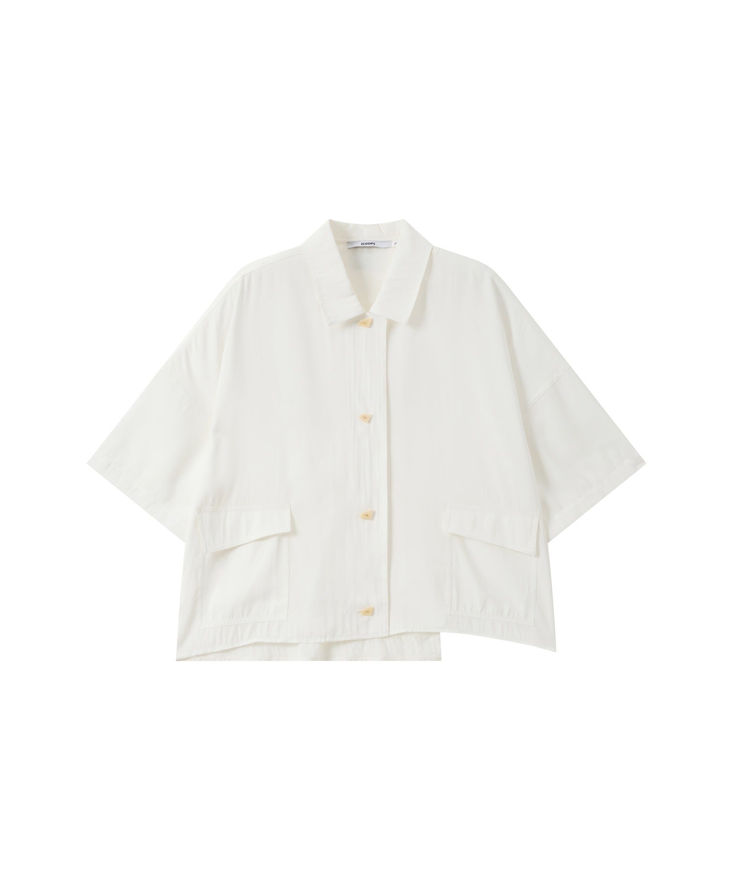 Boxy Silhouette Layered Shirt
