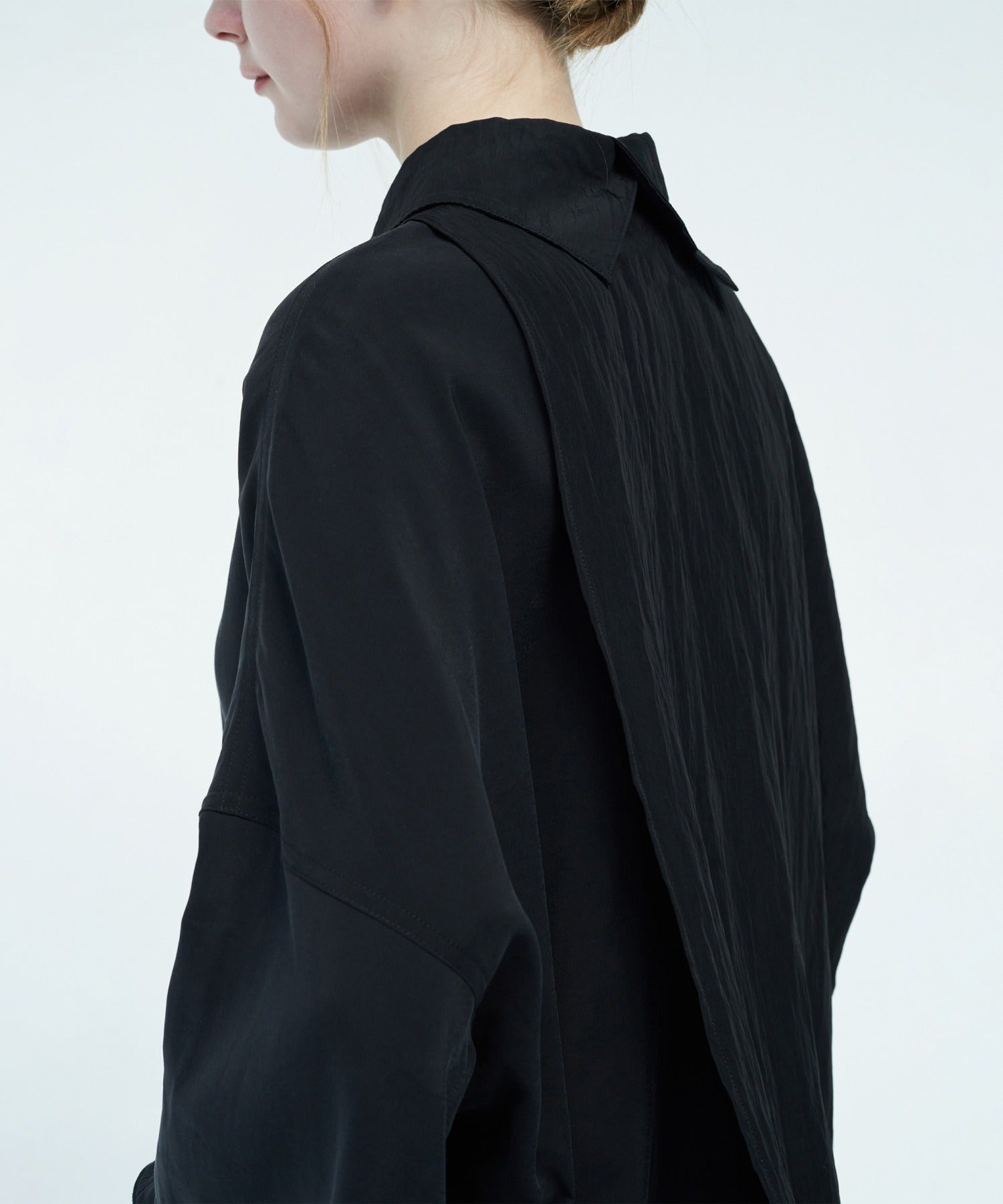 Boxy Silhouette Layered Shirt