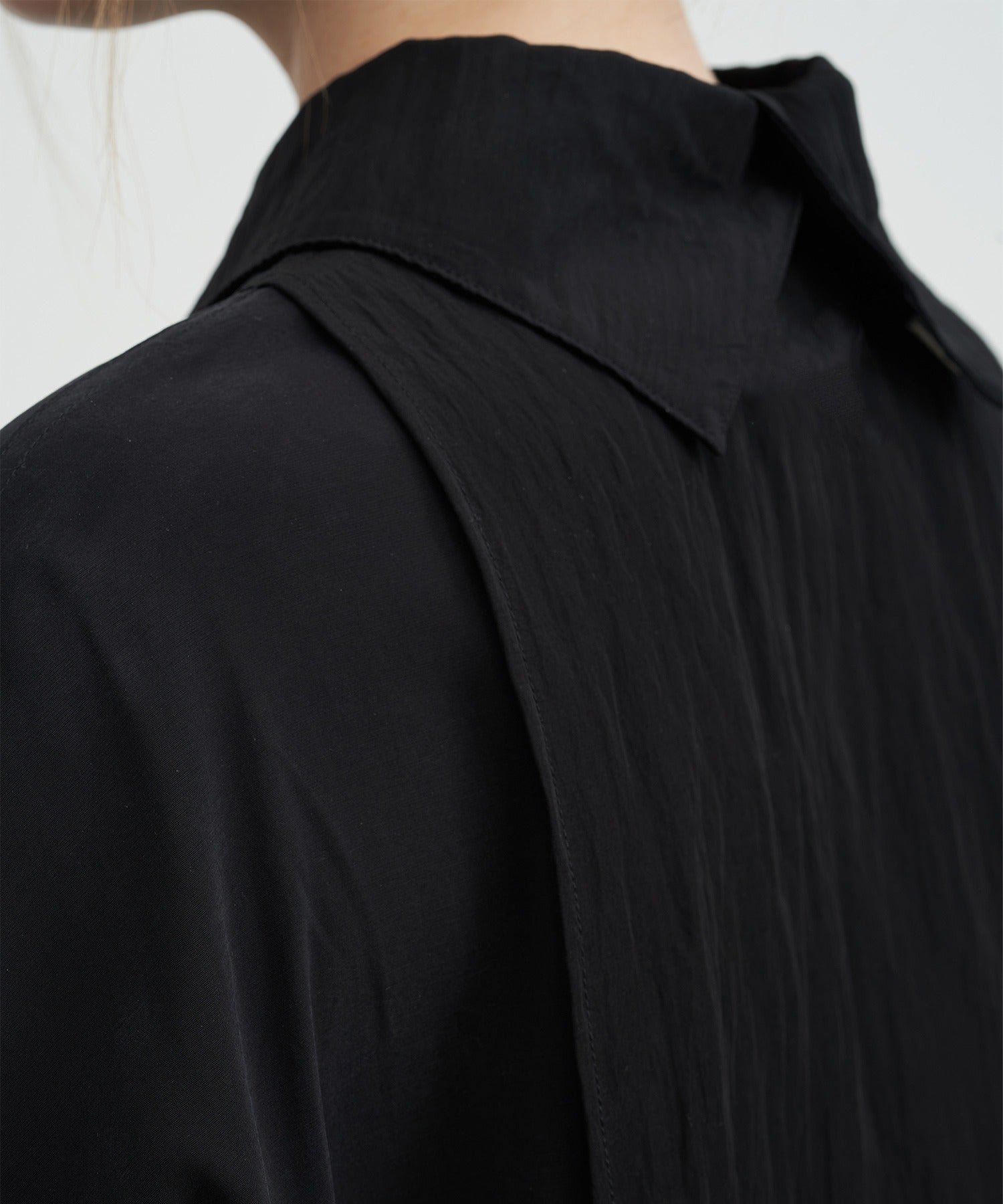 Boxy Silhouette Layered Shirt